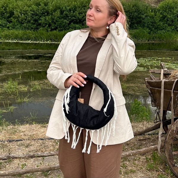 Funny s Veronika меланжева чорна 3125 фото